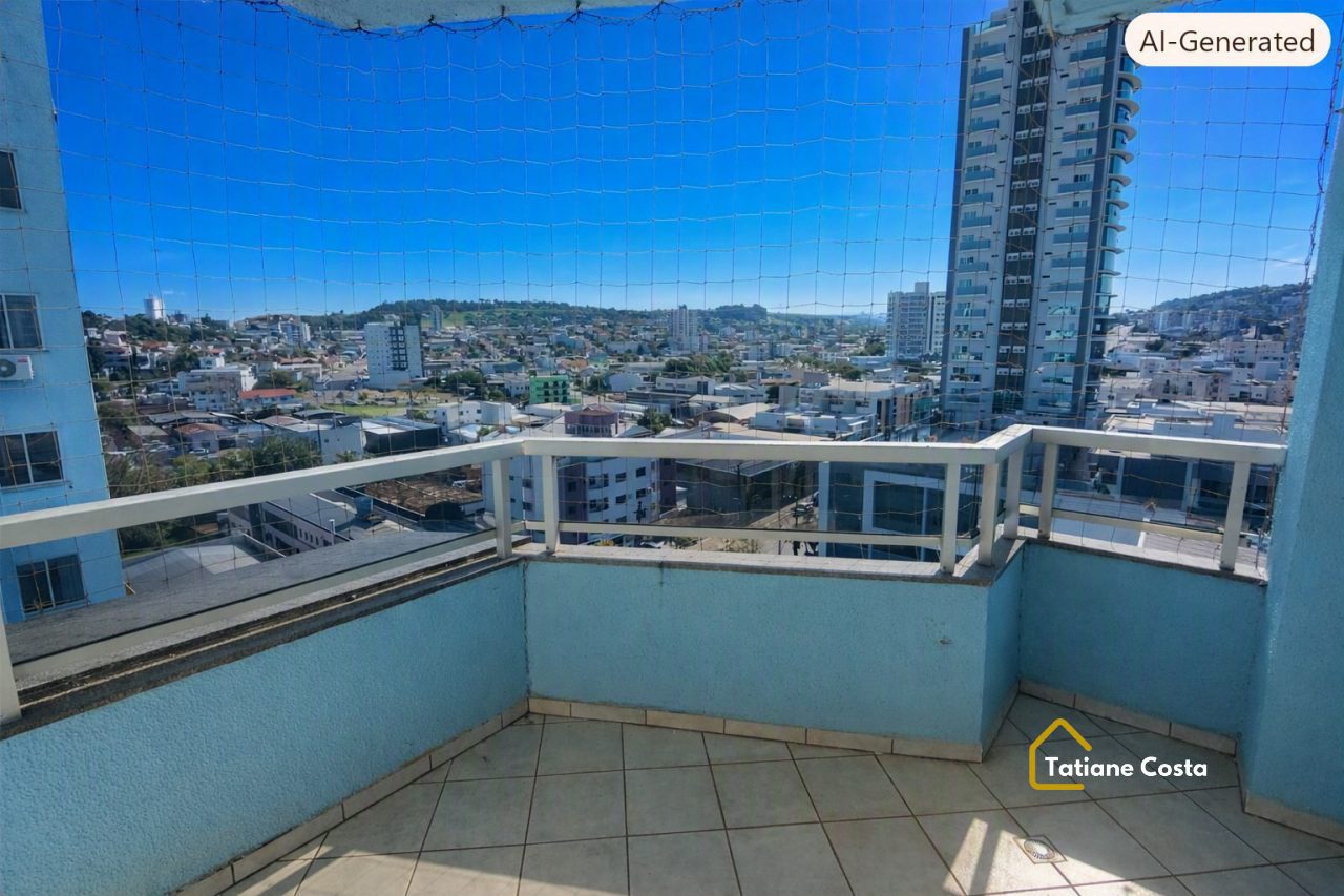 Apartamento no centro da cidade com 2 dormitórios